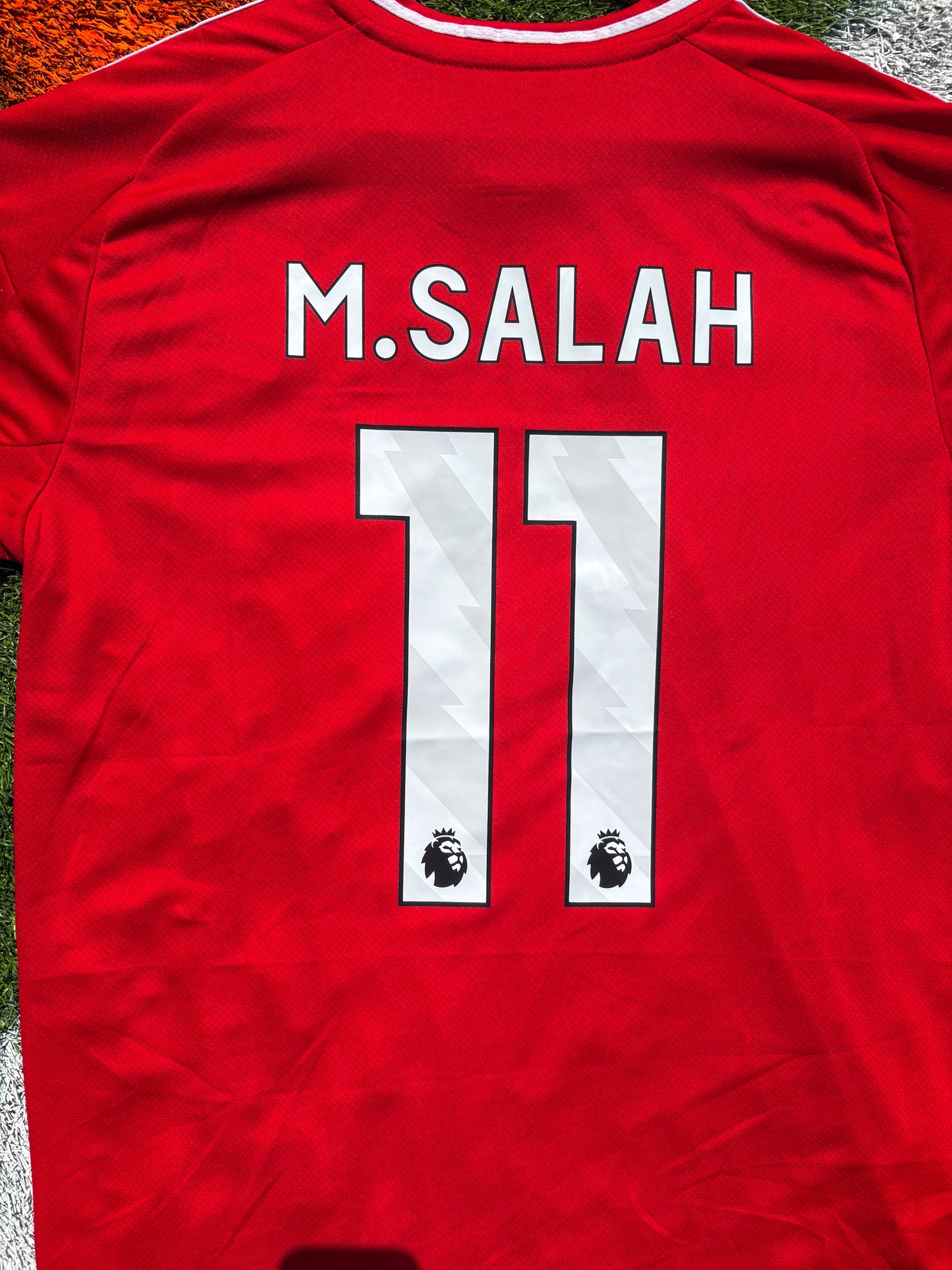 Liverpool 2025–2026 Home Jersey – Mohamed Salah #11 – Classic Red with White Trim Anfield Edition - Five Of Cups Official