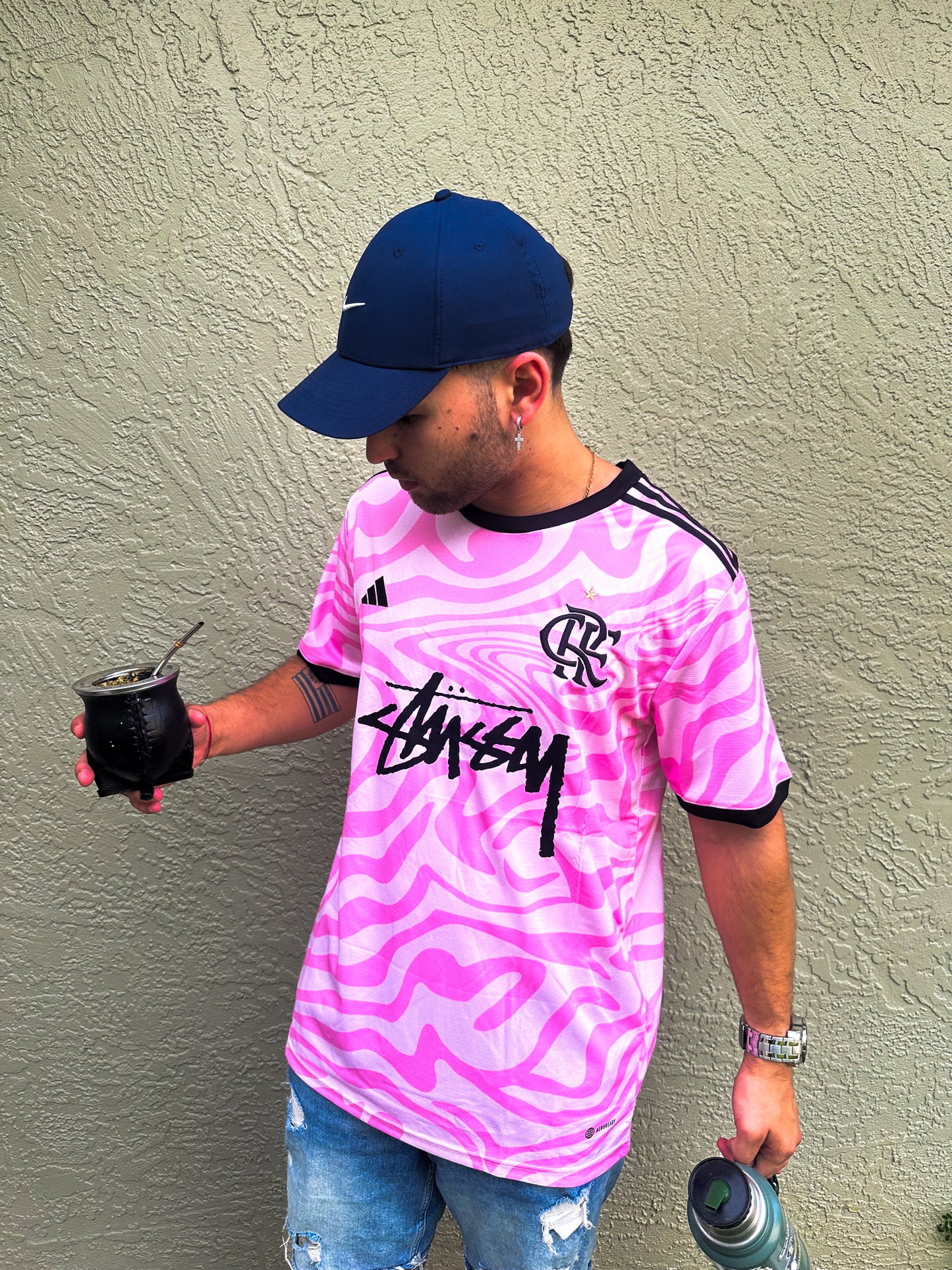 Flamengo 2023–2024 Special Edition Jersey – Bold Pink Stussy Drop from Rio