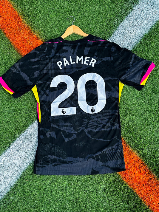 Chelsea 2024–2025 Third Jersey Palmer #20 – Modern Black Nike Premier League Football Shirt - Five Of Cups Official