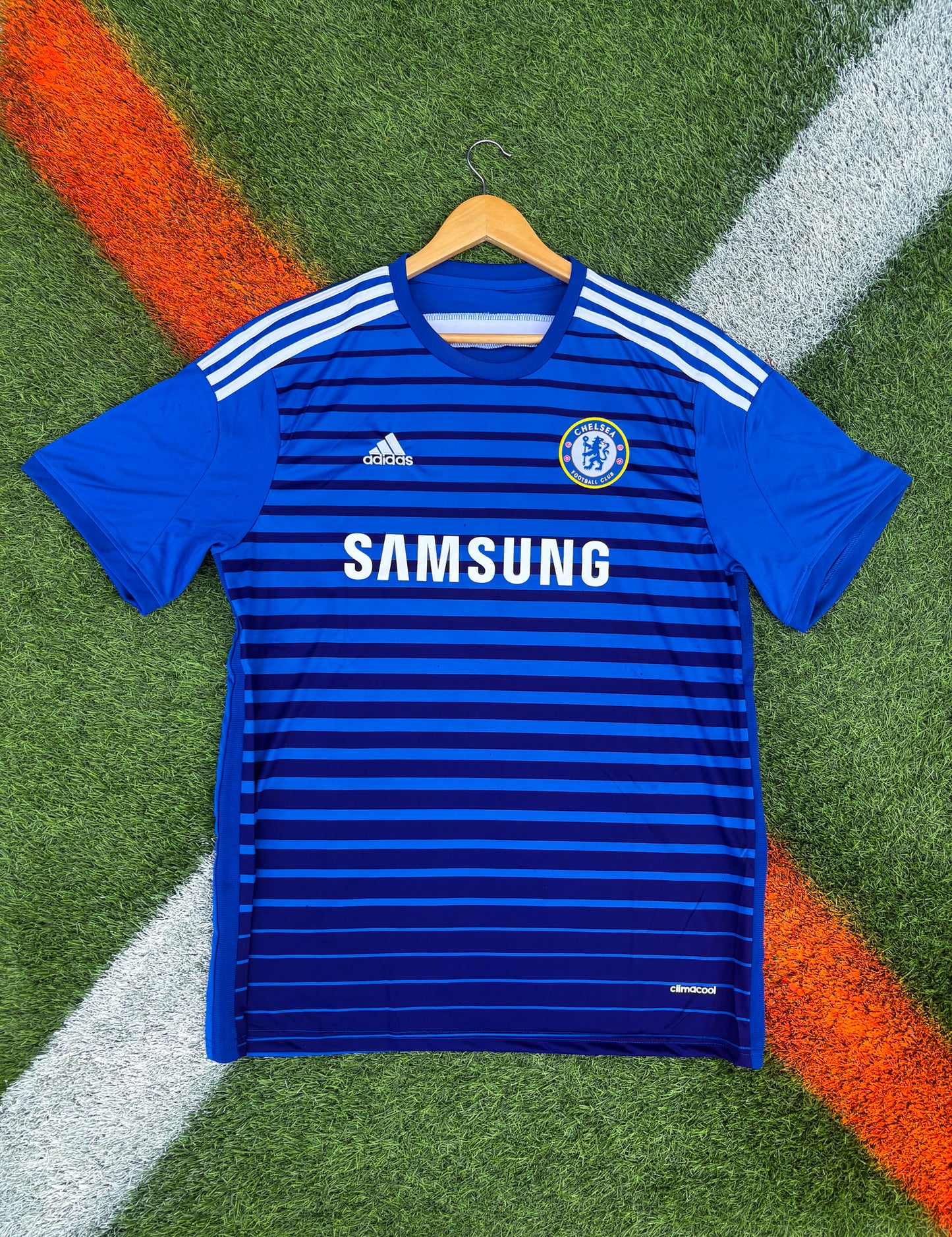 Chelsea 2014‑2015 Home Jersey – Eden Hazard #10 – Classic Blue with White Trim – Stamford Bridge Edition
