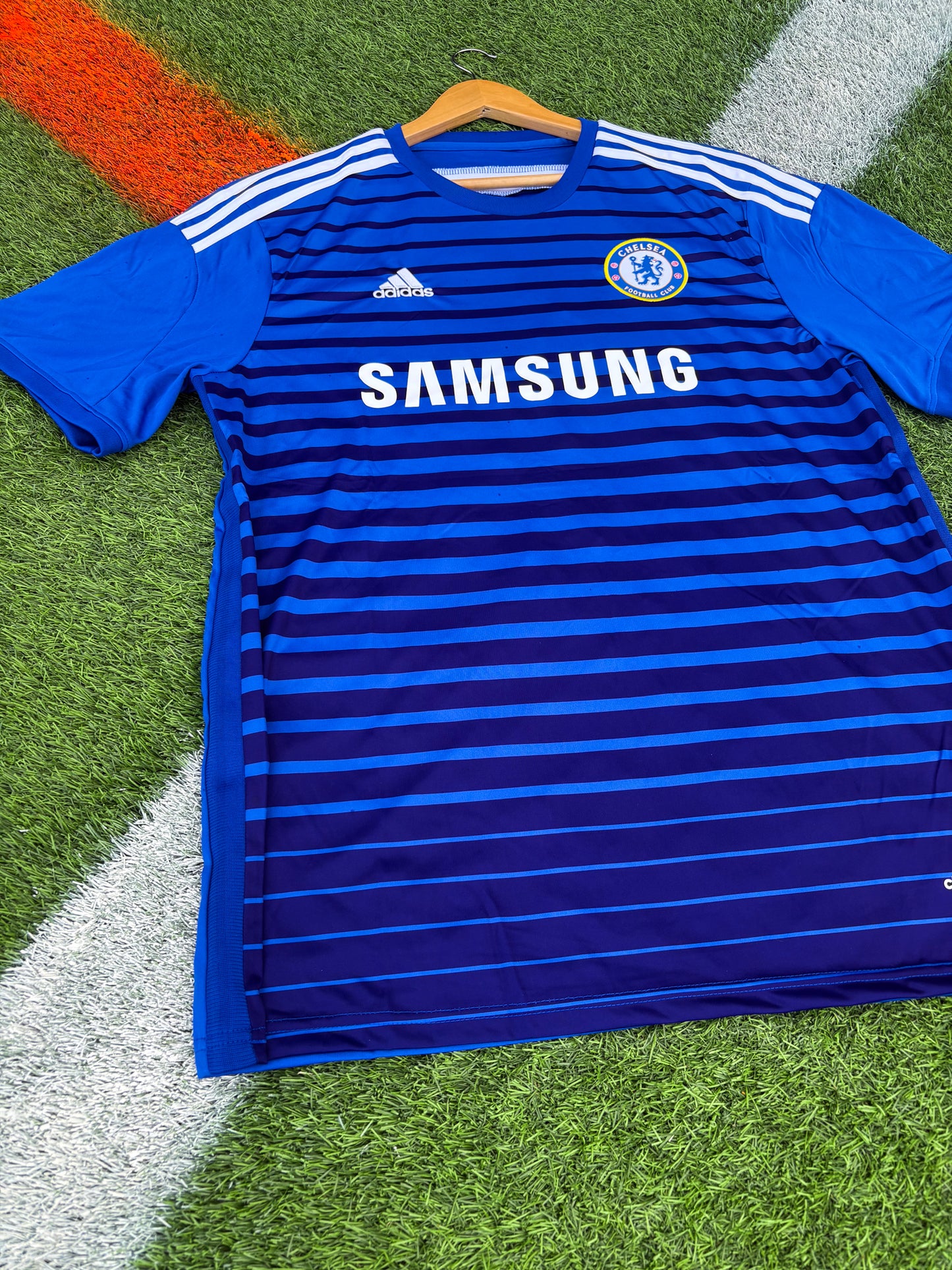 Chelsea 2014‑2015 Home Jersey – Eden Hazard #10 – Classic Blue with White Trim – Stamford Bridge Edition