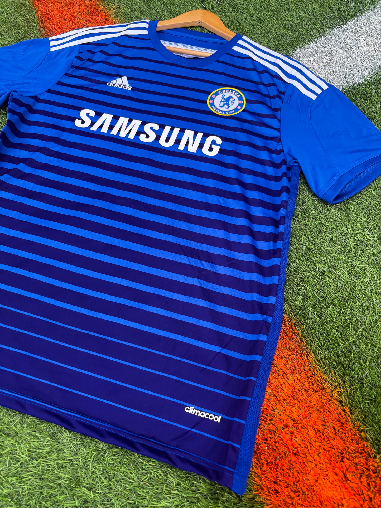 Chelsea 2014‑2015 Home Jersey – Eden Hazard #10 – Classic Blue with White Trim – Stamford Bridge Edition