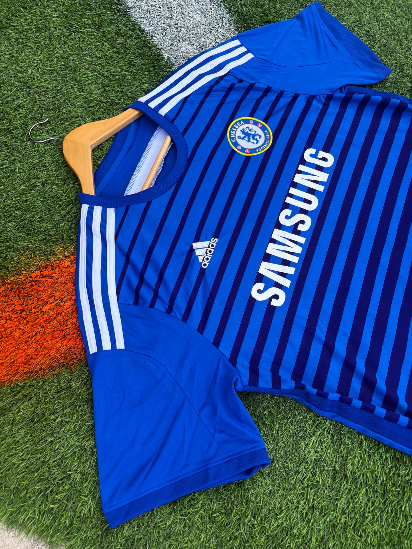 Chelsea 2014‑2015 Home Jersey – Eden Hazard #10 – Classic Blue with White Trim – Stamford Bridge Edition