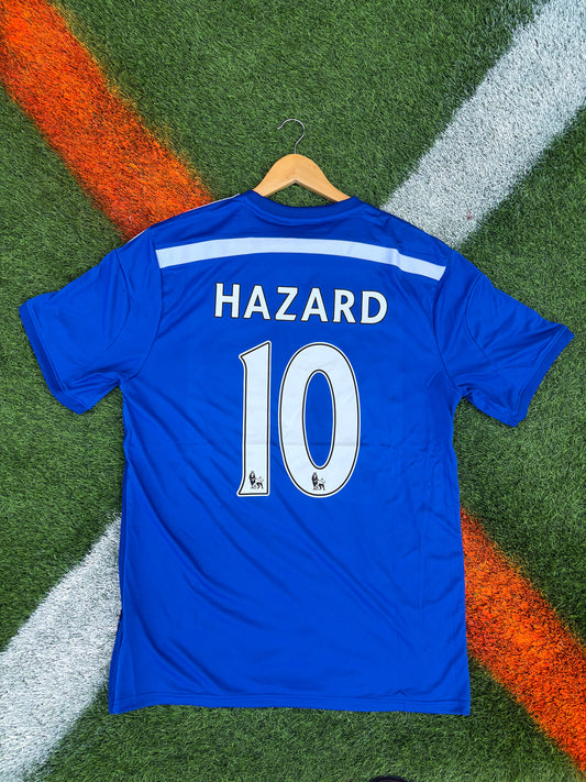 Chelsea 2014‑2015 Home Jersey – Eden Hazard #10 – Classic Blue with White Trim – Stamford Bridge Edition