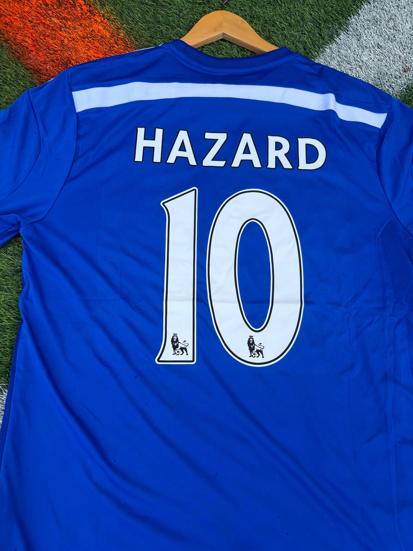Chelsea 2014‑2015 Home Jersey – Eden Hazard #10 – Classic Blue with White Trim – Stamford Bridge Edition