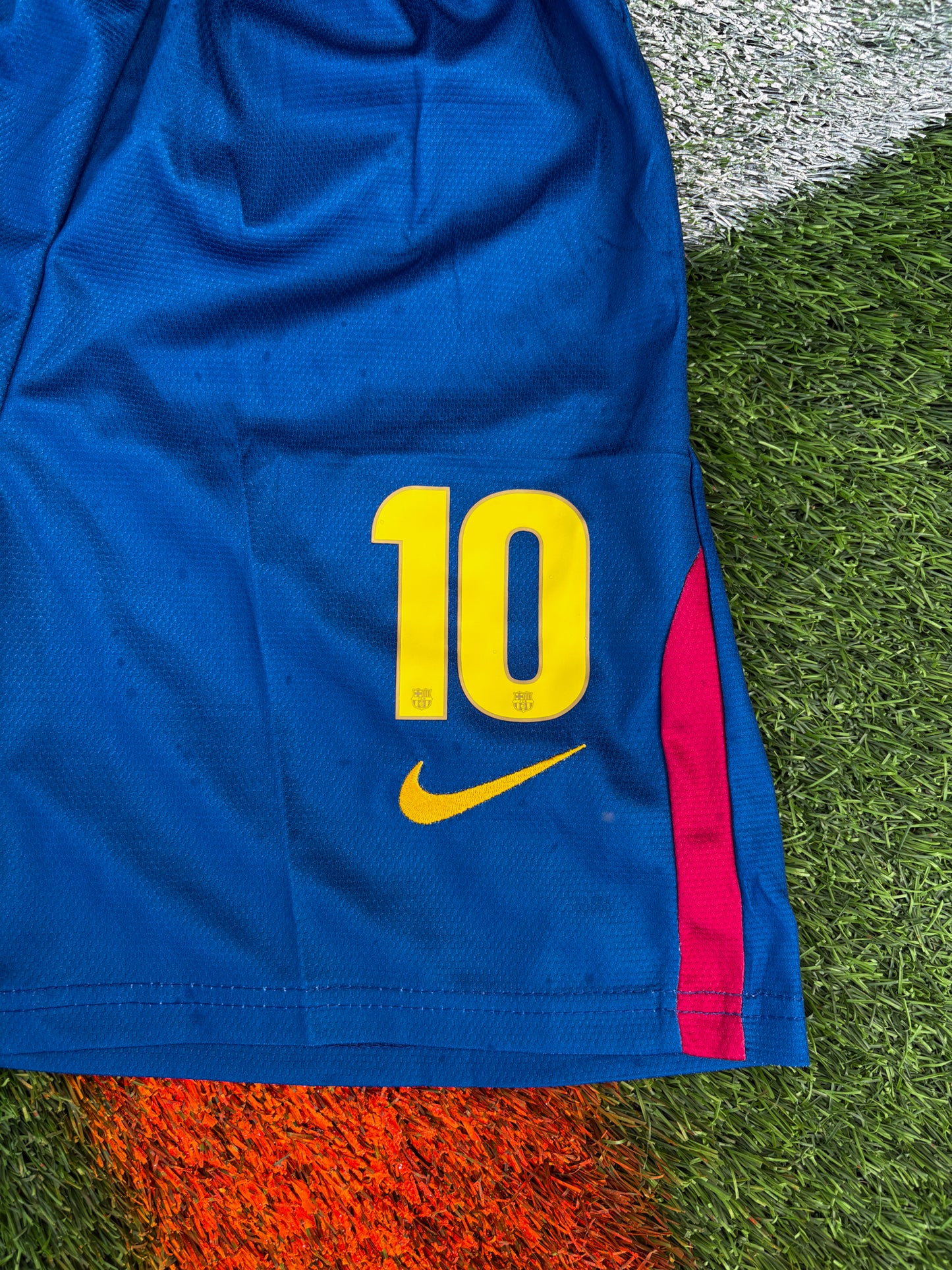 FC Barcelona 2008-2009 Home Jersey – Messi #10 Long Sleeve Vintage Guardiola Era Kids Football Kit