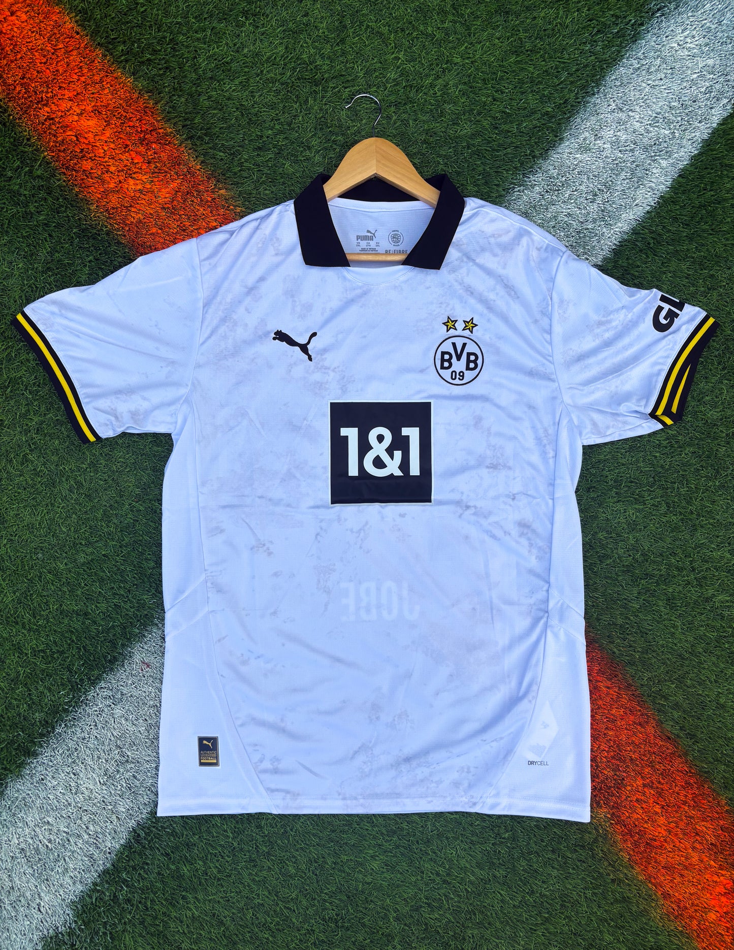 Borussia Dortmund 2024‑25 Third Jersey – Jobe Bellingham #77- Monochrome White Borsigplatz inspire