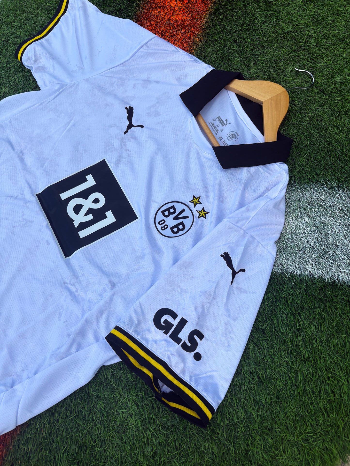 Borussia Dortmund 2024‑25 Third Jersey – Jobe Bellingham #77- Monochrome White Borsigplatz inspire