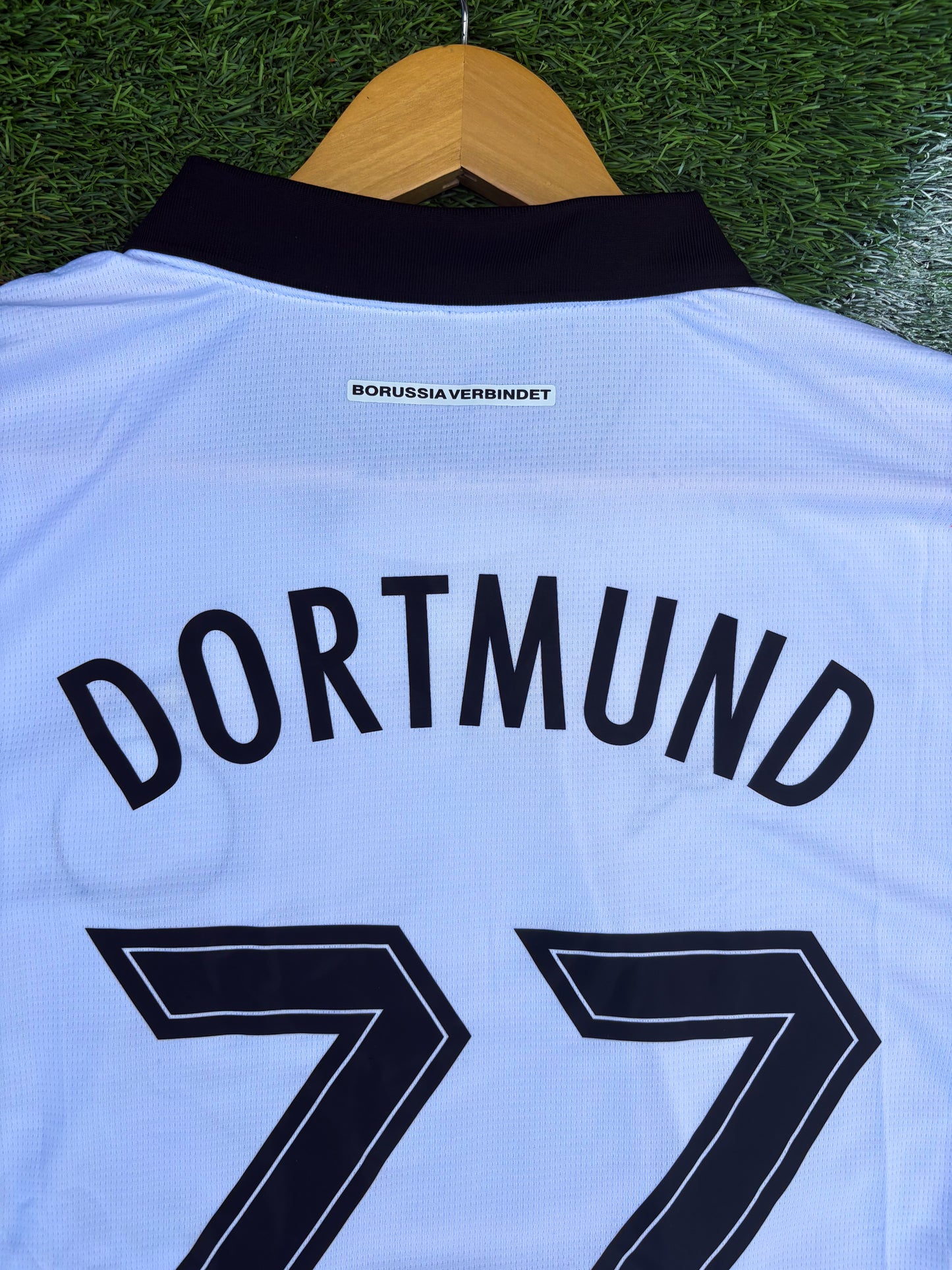 Borussia Dortmund 2024‑25 Third Jersey – Jobe Bellingham #77- Monochrome White Borsigplatz inspire