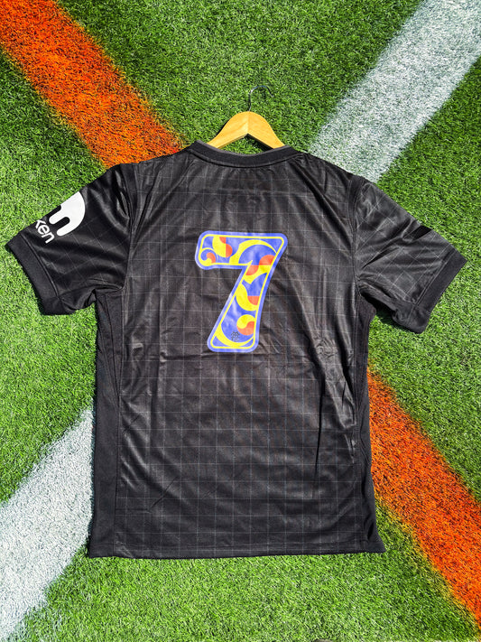 Tottenham Hotspur 2025/26 Away Jersey – Black – Heung-Min Son #7 (Farewell Edition)