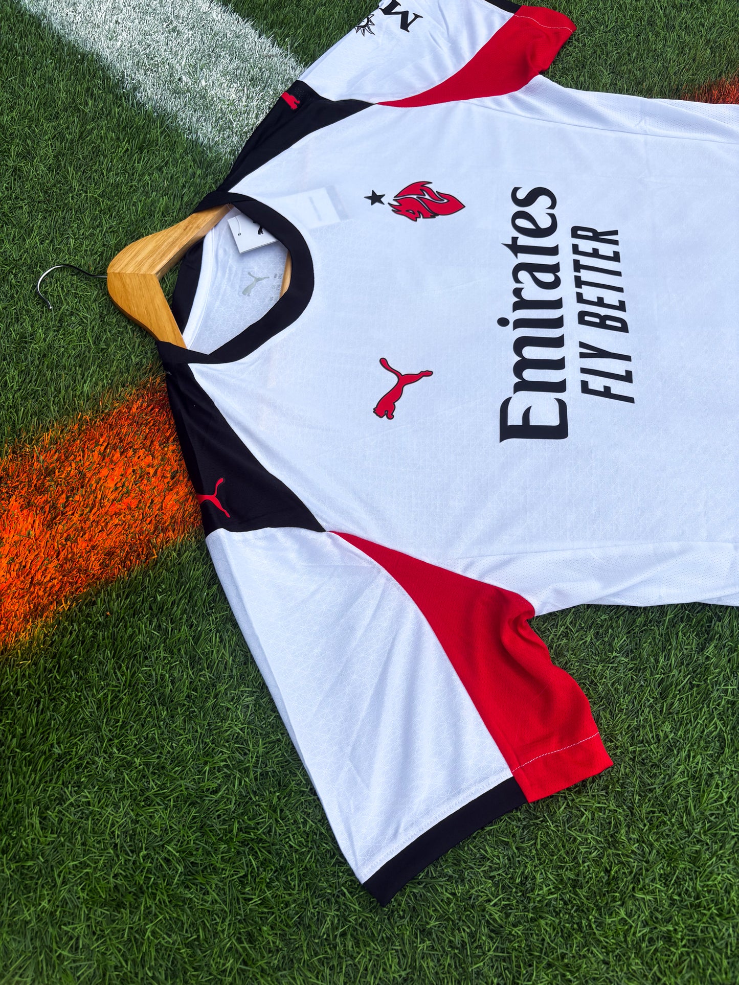 AC Milan 2025/26 Away Jersey – Modrić #14 – White & Red Devil Edition