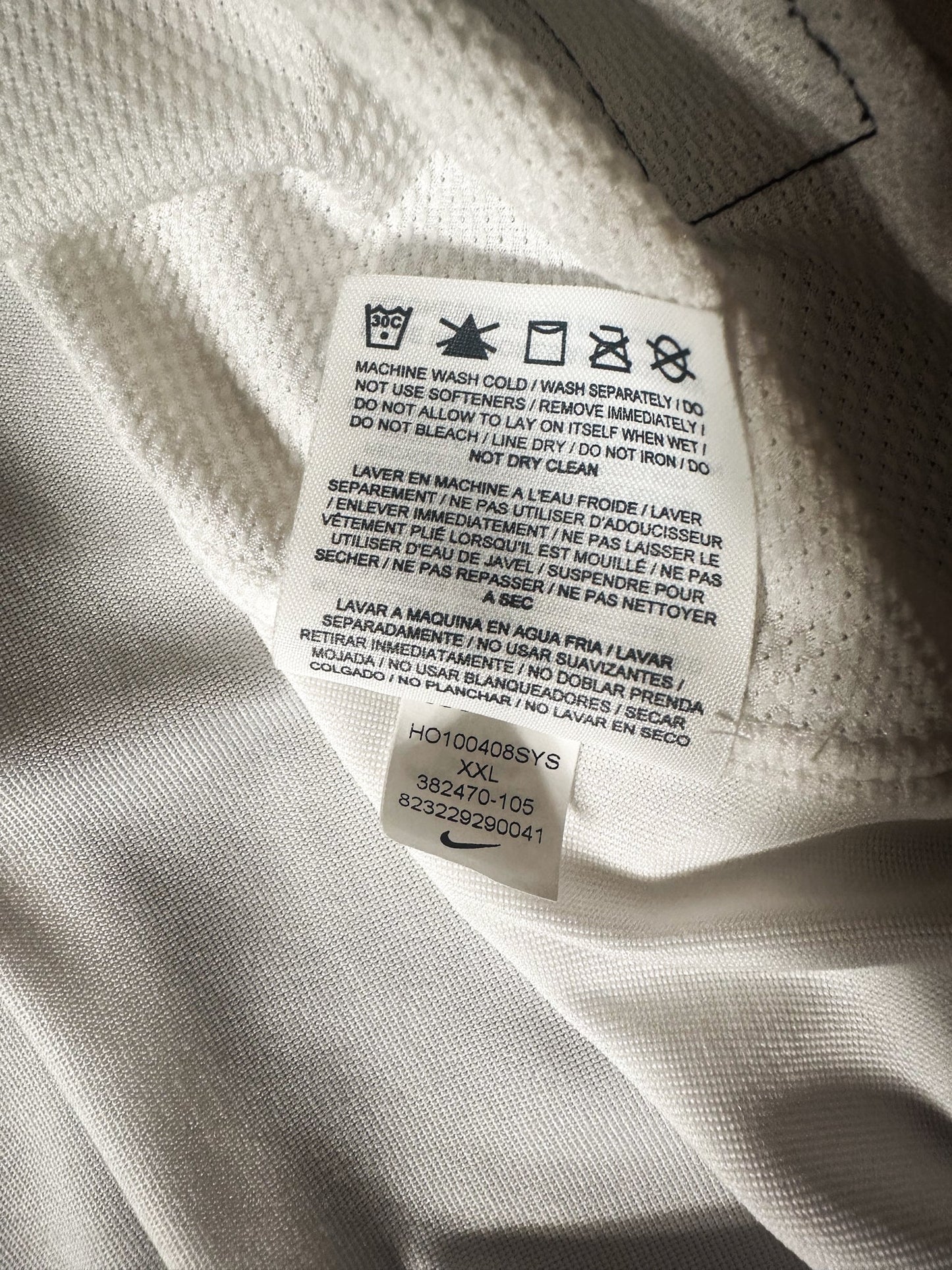 Manchester United 2010/11 Away Jersey Chicharito #14 XXL White & Red Nike Shirt (MPN: 382470-105)