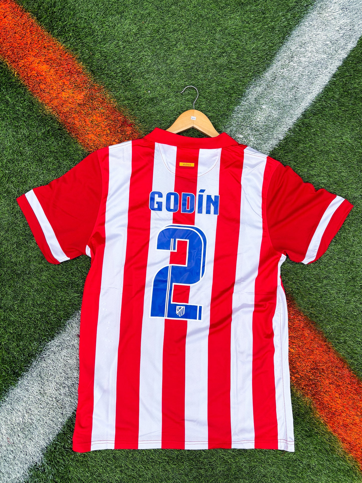 Atlético Madrid 2014–2015 Home Jersey – Godín #2 – La Liga Classic Edition