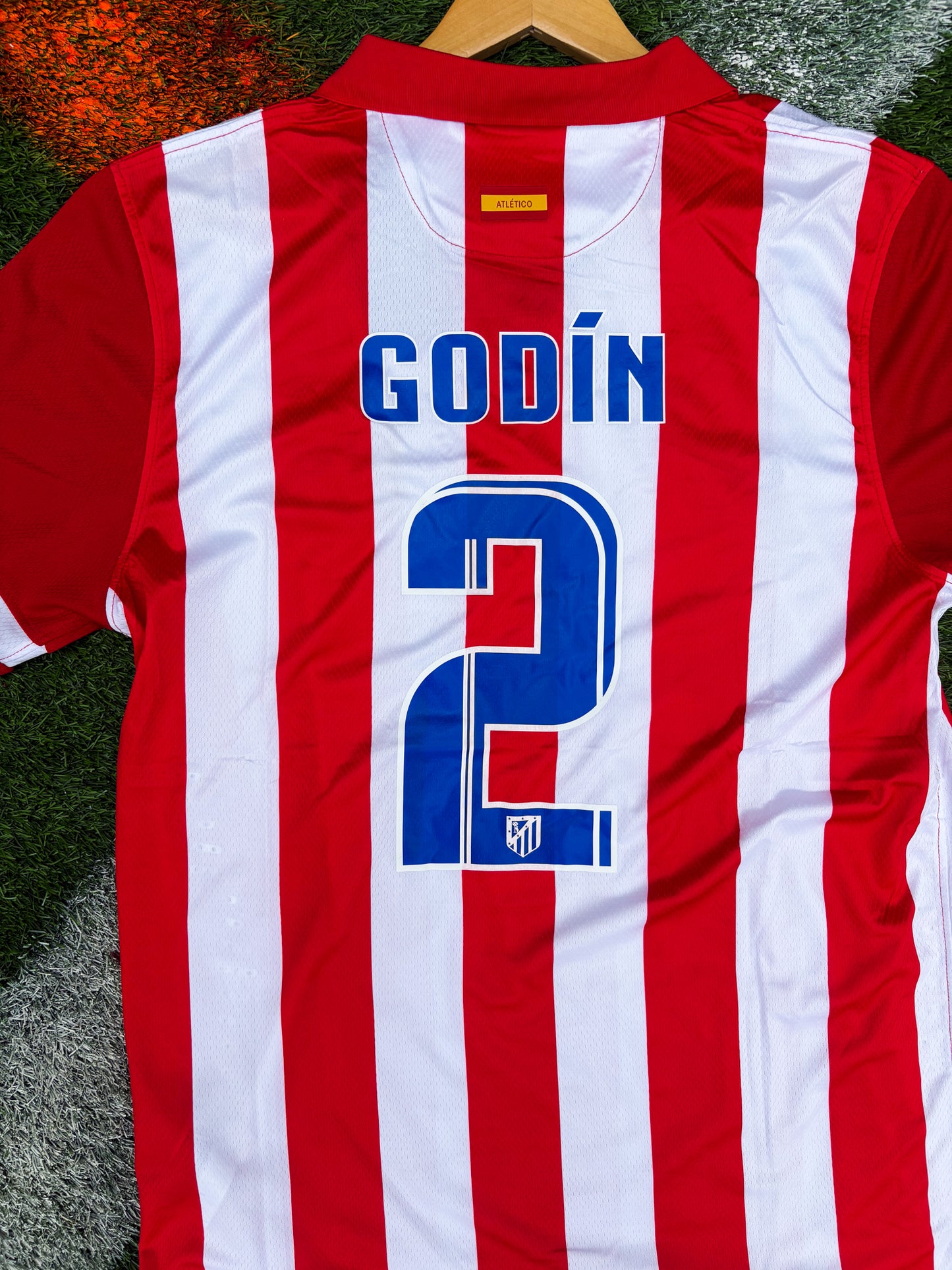 Atlético Madrid 2014–2015 Home Jersey – Godín #2 – La Liga Classic Edition