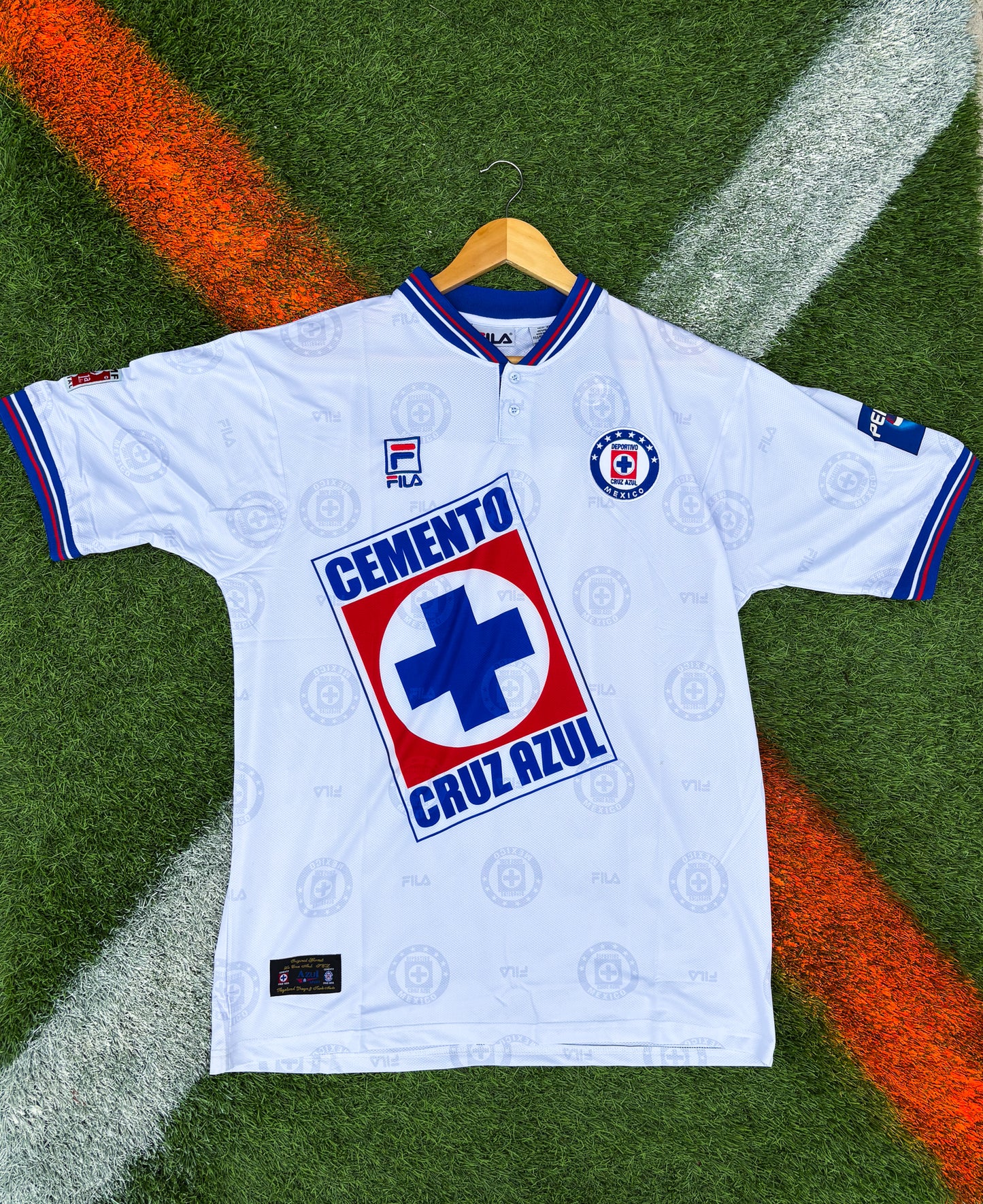 Cruz Azul 1997 Away Jersey – White – Invierno Champions Edition