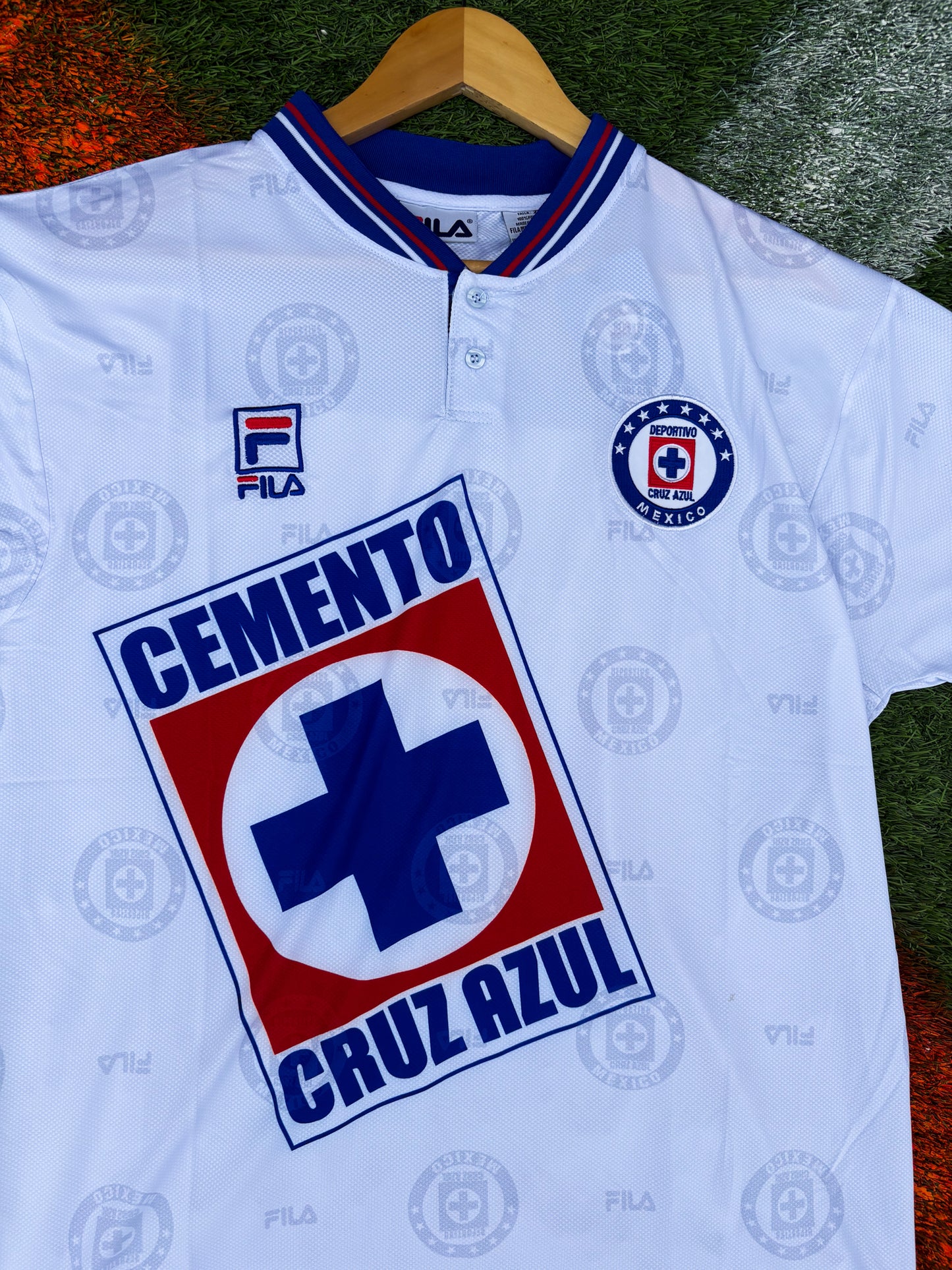 Cruz Azul 1997 Away Jersey – White – Invierno Champions Edition