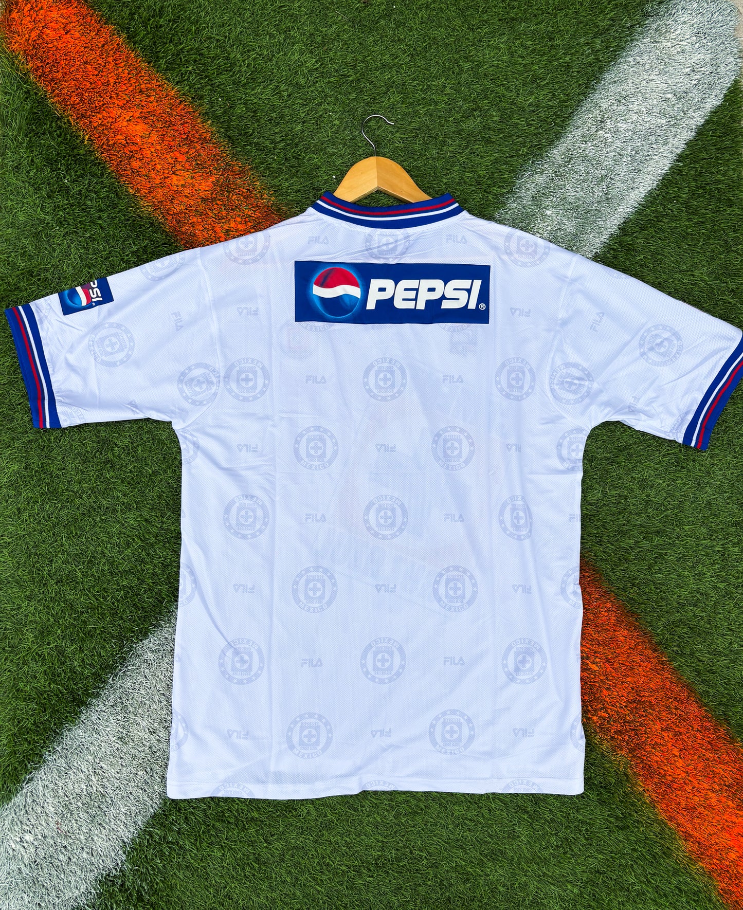 Cruz Azul 1997 Away Jersey – White – Invierno Champions Edition