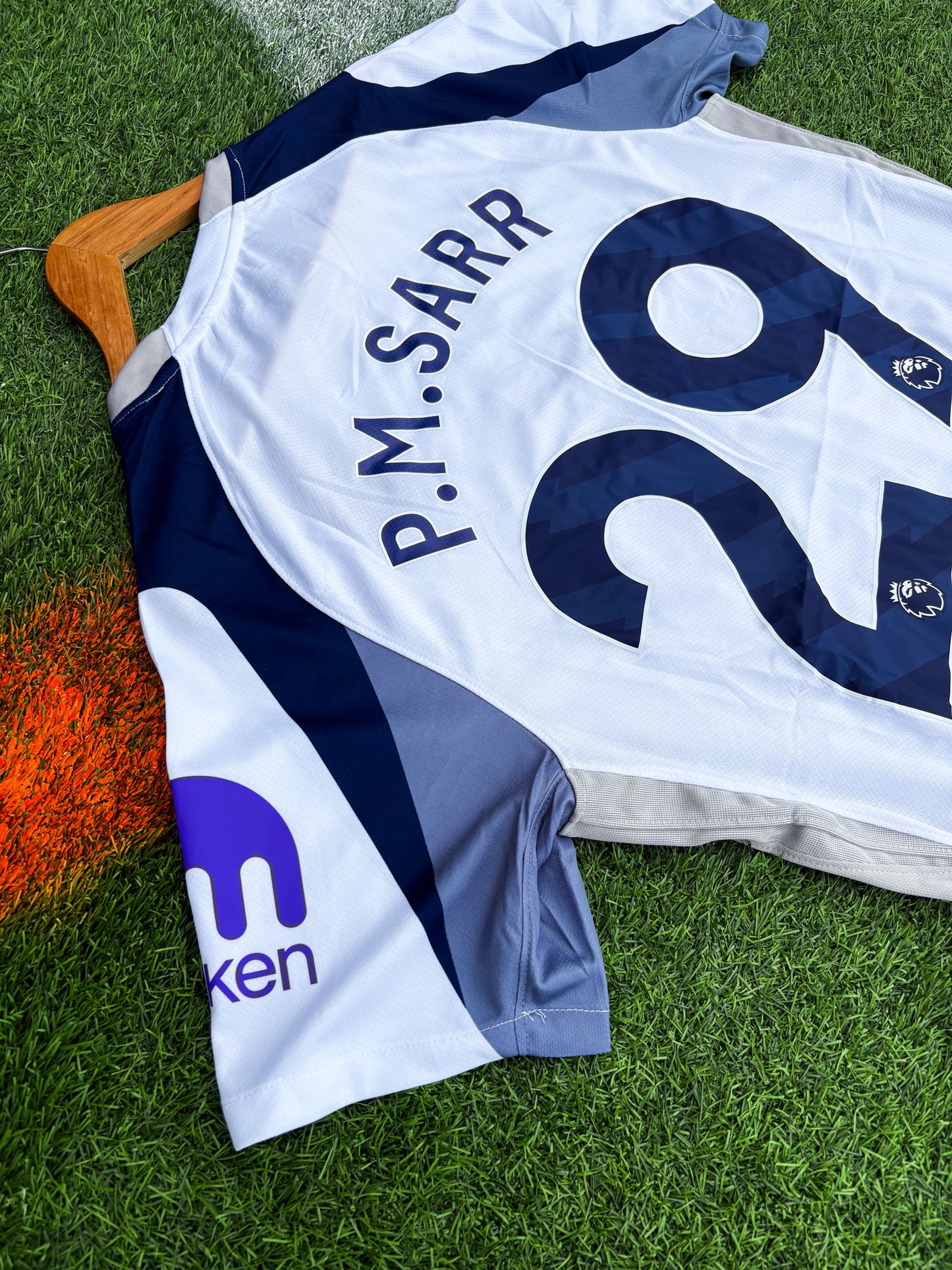 Tottenham Hotspur 2025–2026 Home Jersey – Pape Matar Sarr #29 – Lilywhite Edition