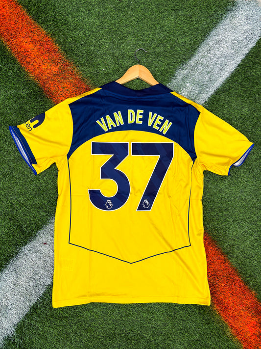 Tottenham Hotspur 2025–2026 Third Jersey – Micky van de Ven #37 – Solar Yellow Edition
