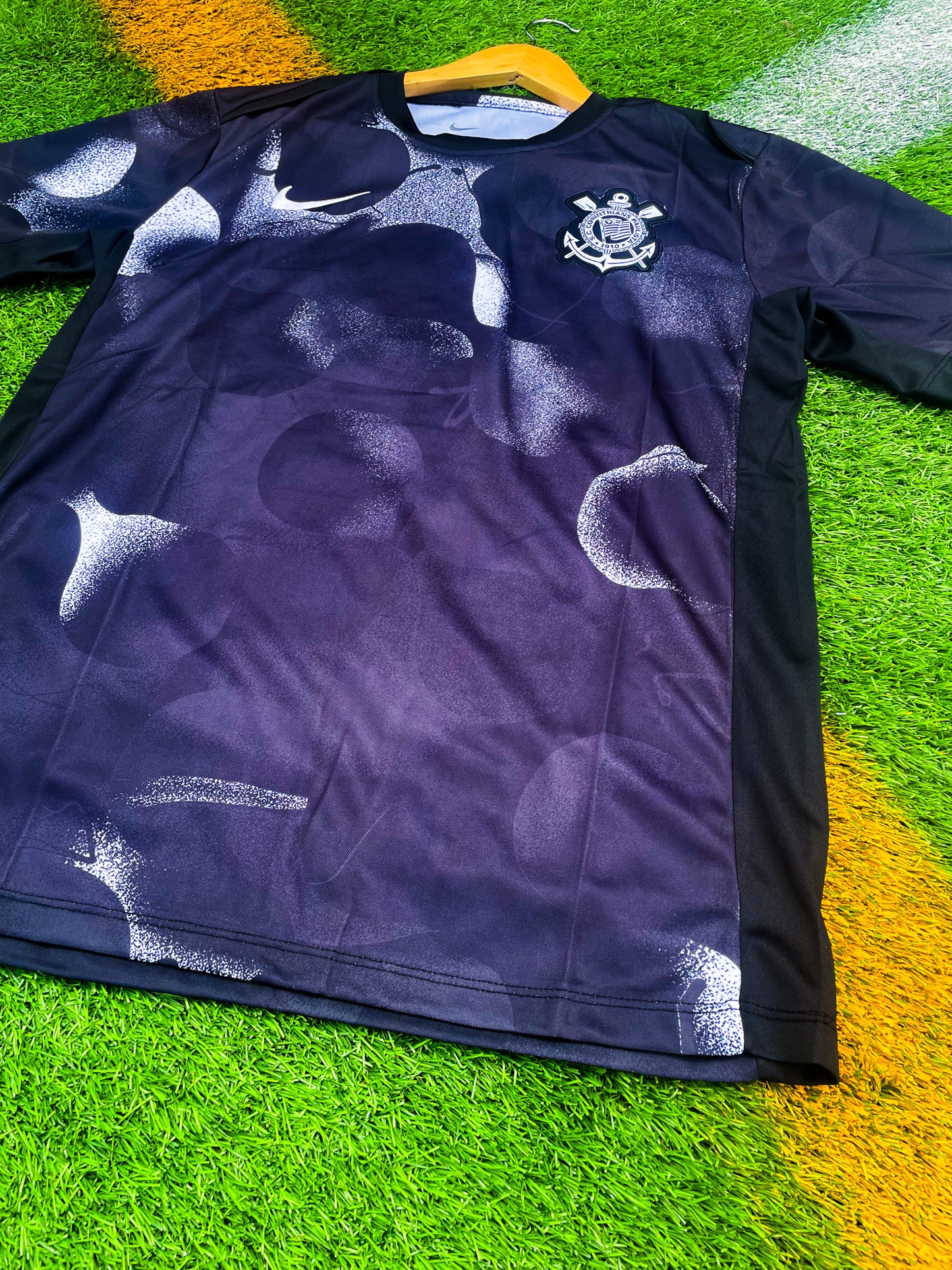 Corinthians 2024/2025 Black Training Jersey – Nike Performance Edition