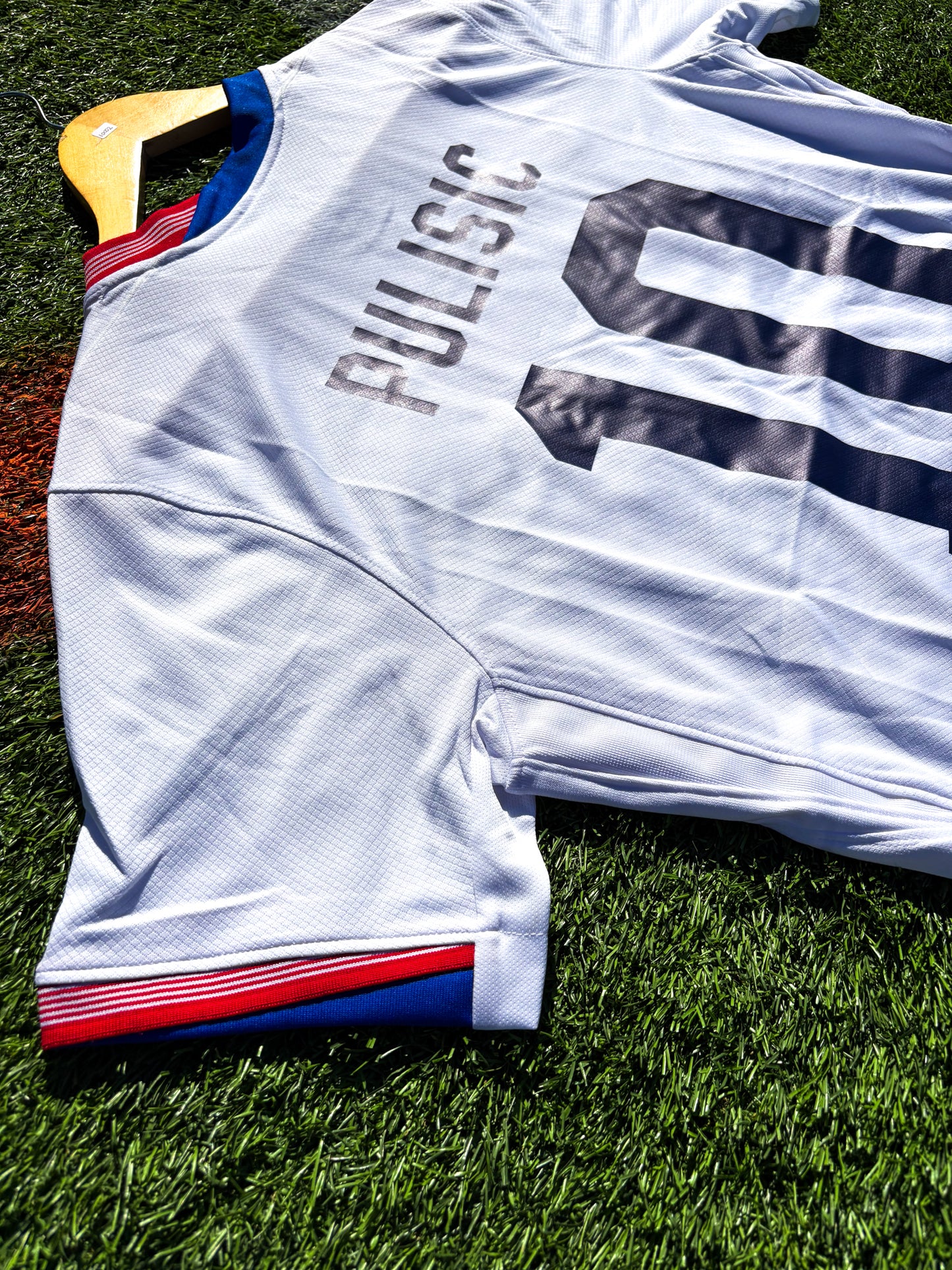 USA 2024 Home Jersey Pulisic 10- Modern Nike Soccer Jersey