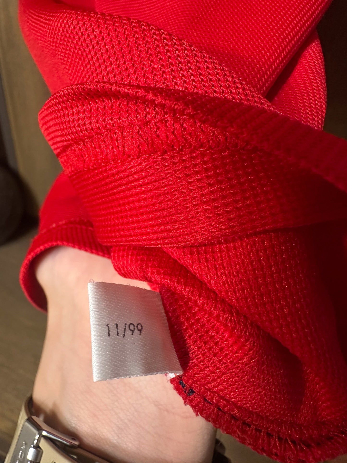 Spain 1999–2002 Home Jersey – Raúl #10 – Large – Red Adidas Shirt (MPN: 647200)