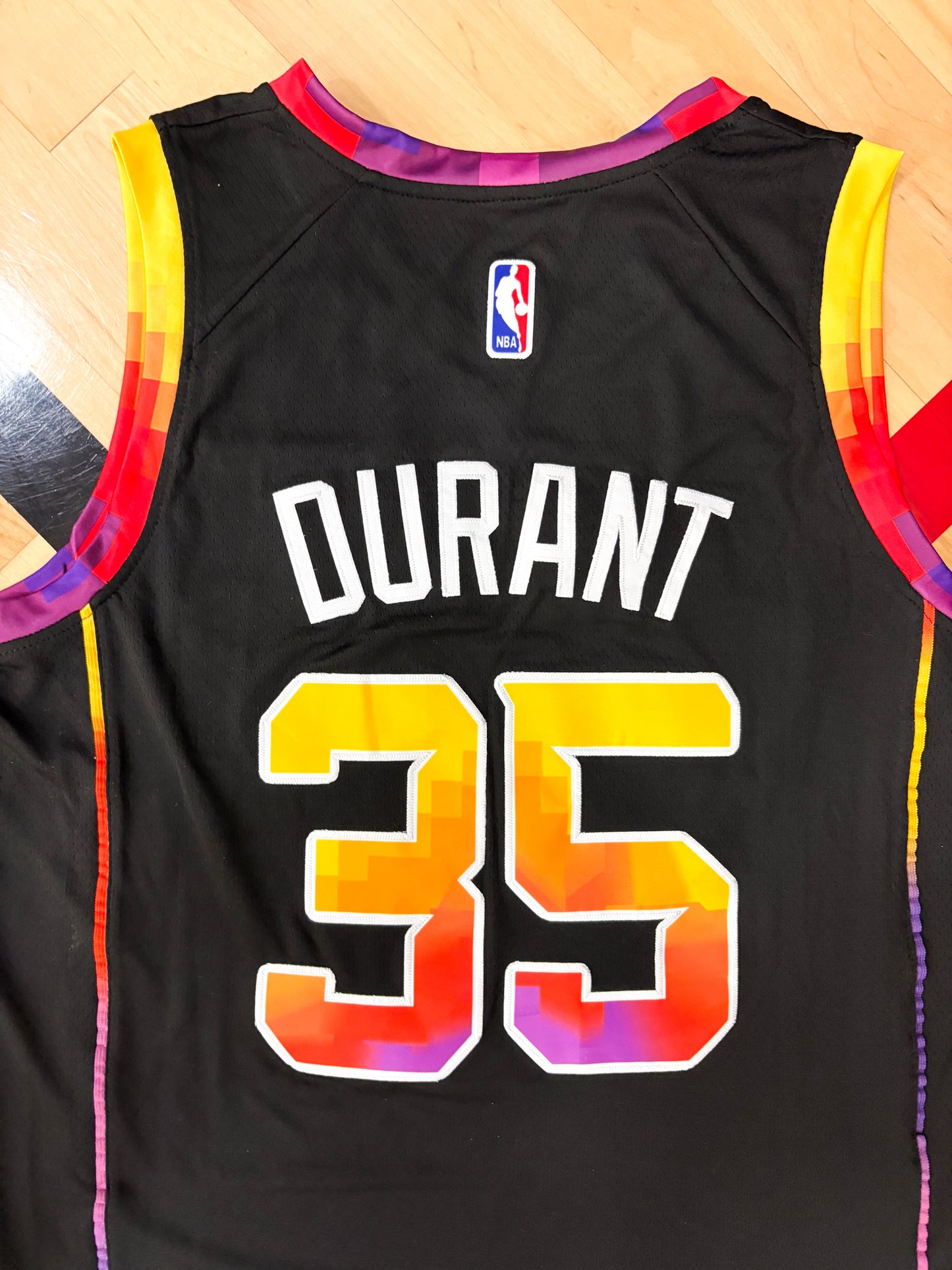 Arizona Suns 1995 Charles Barkley #34 Legendary NBA Jersey – Black and Orange Powerhouse (Copy)