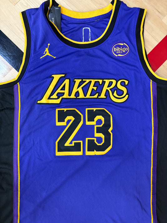Los Angeles Lakers NBA Purple “Leave a Legacy” Jersey – Classic Edition