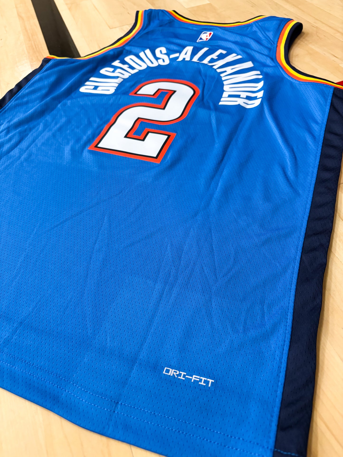 Oklahoma City Thunder Blue Icon Edition Jersey – Shai Gilgeous-Alexander