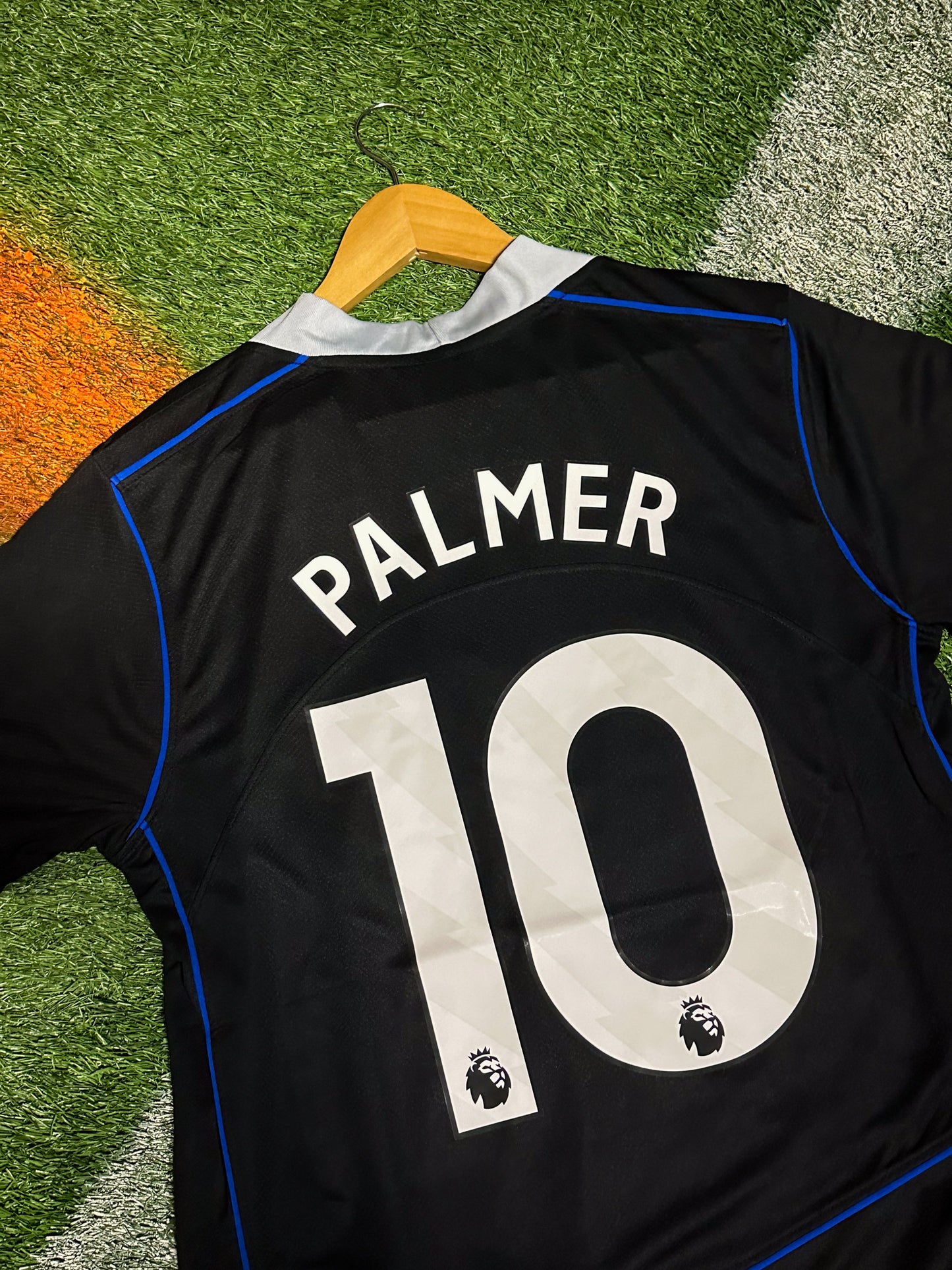 Chelsea 2025–26 Third Jersey – Black & Game Royal – Total 90 Anniversary Edition