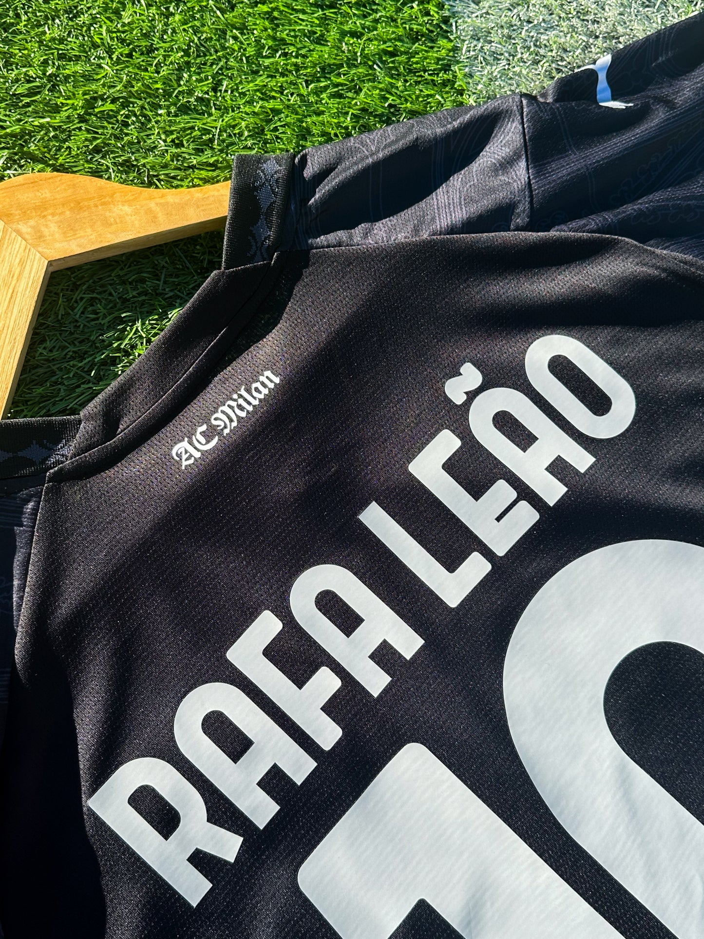 AC Milan 2023 Fourth Jersey – Rafael Leão 10 -Special Black Edition