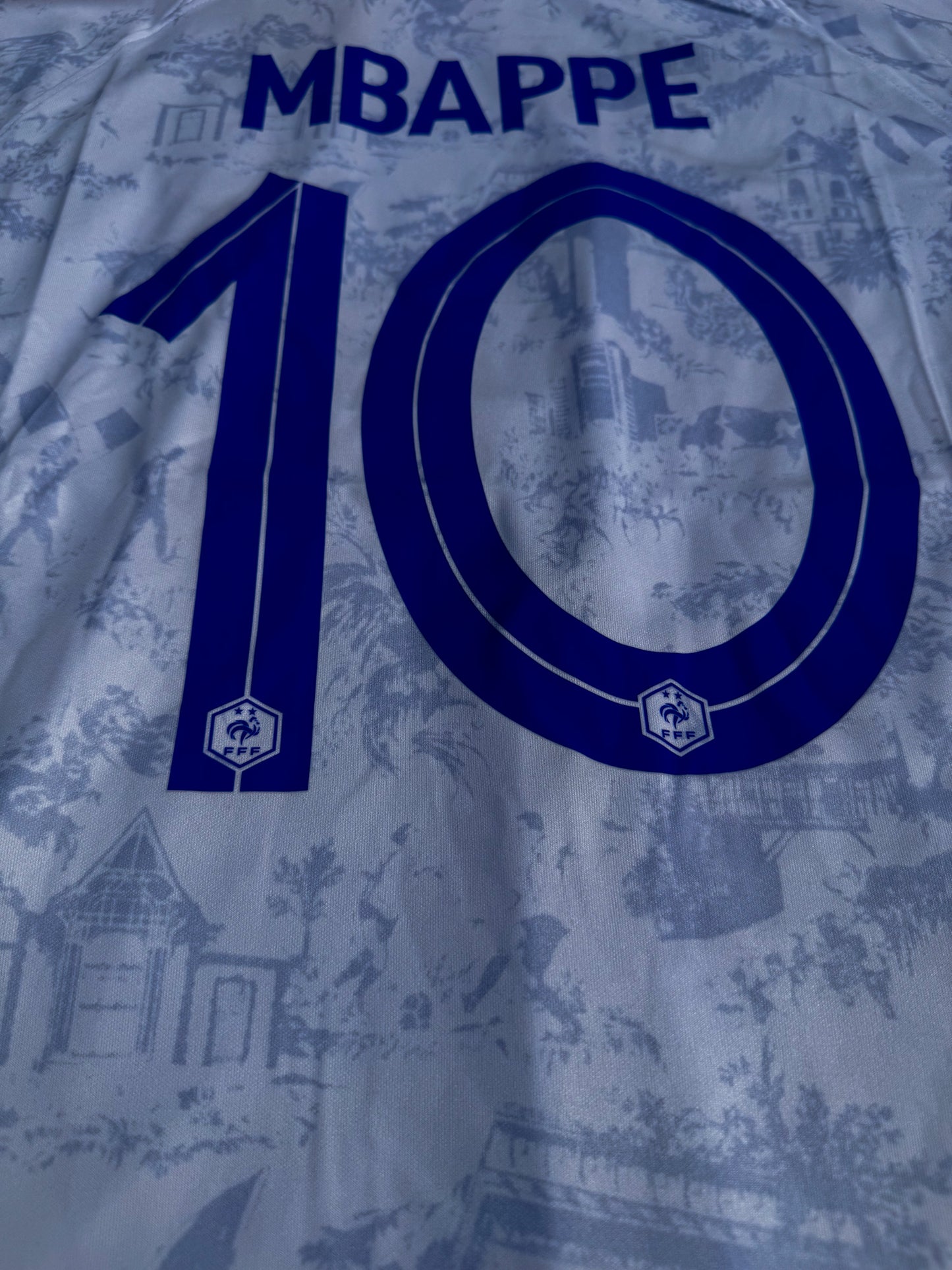 France 2022/2023 Away Jersey – Kylian Mbappé 10- World Cup White Kit