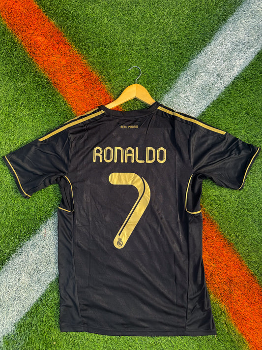 Real Madrid 2011–12 Home Jersey – Ronaldo #7 Iconic White Adidas Shirt from Record-Breaking La Liga Season