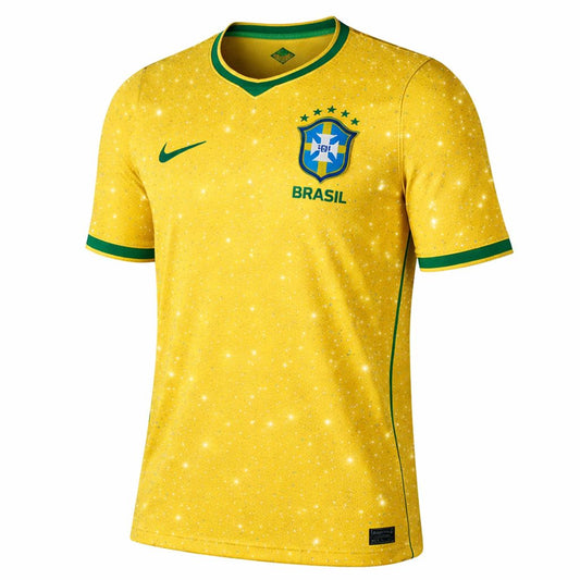 Brazil 2026 Home con Cristales para Damas- World Cup 2026- Cubiertas de brillos con cristales en toda la prenda
