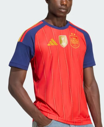 Spain 2026 Home World Cup Jersey – World Champions- 2 Stars Jersey
