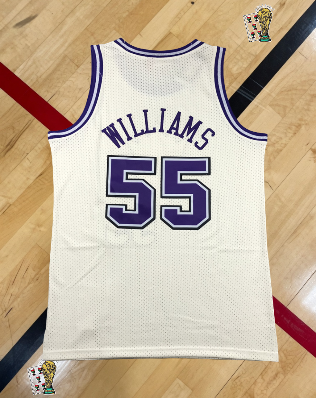 Sacramento Kings Classic Edition Jersey – Ivory Crown Edition