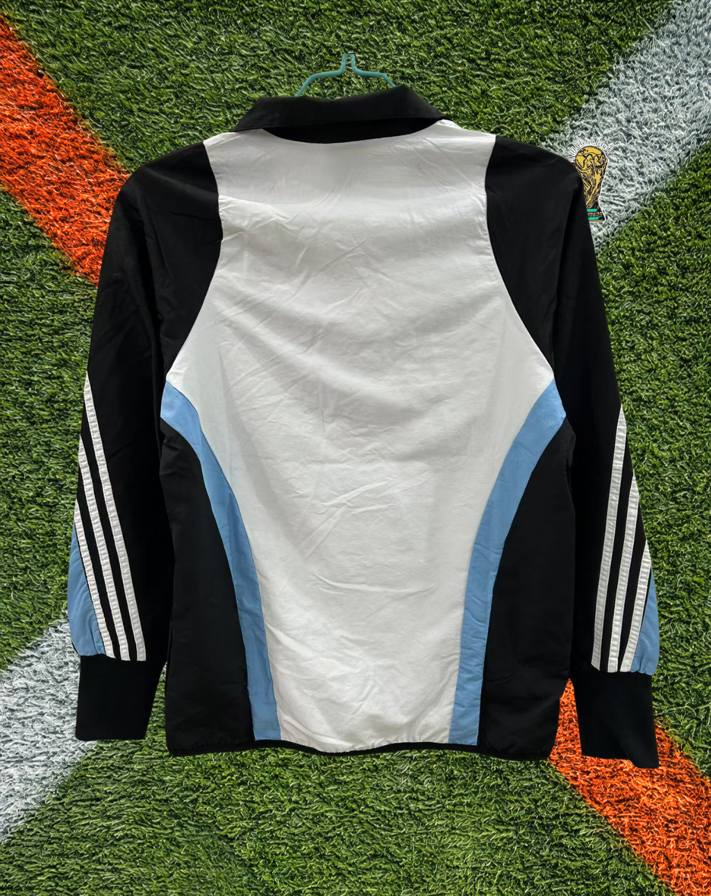 Real Madrid 2000s Windbreaker – Merengue Colorblock Edition