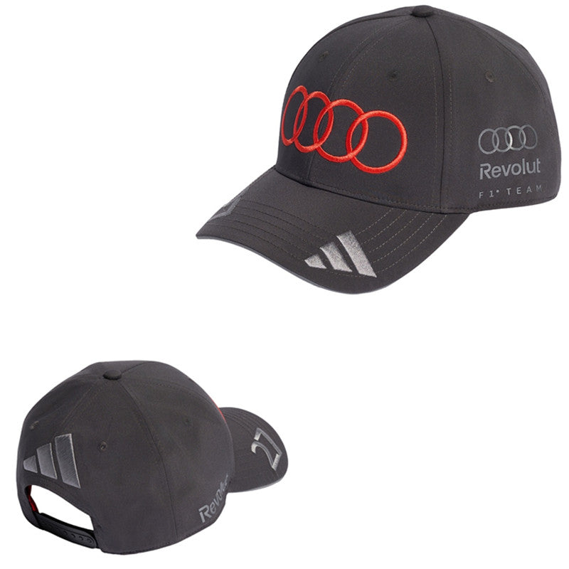 Audi F1 Racing Team Cap – Stealth Black "Hulkenberg #27" Edition