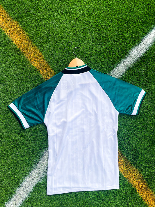 Liverpool 1993–1995 Away Jersey – Retro White Carlsberg Vintage Adidas Football Shirt from Premier League '90s Era - Five Of Cups Official