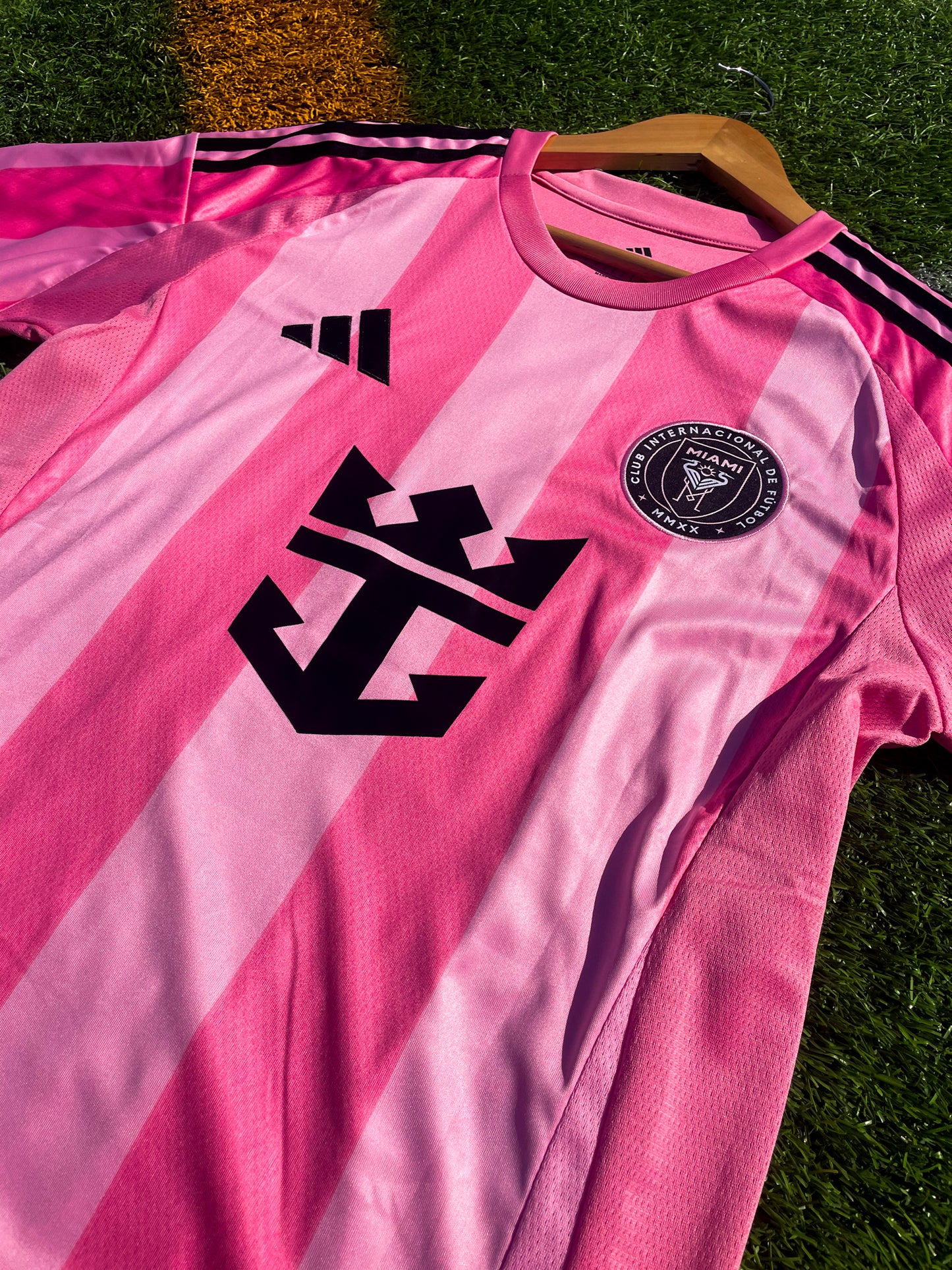Inter Miami 2024/2025 Home Messi #10 Pink adidas Jersey – Iconic Pink with Black Accents - Five Of Cups Official