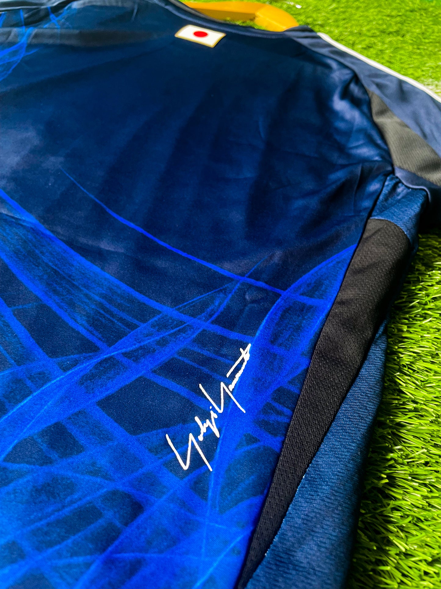 Japan 2024 Home Y-3 Collaboration Soccer Jersey – Avant-Garde Adidas x Yohji Yamamoto Design with JFA Crest - Five Of Cups Official