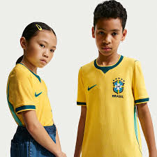 Brazil 2026 Home Jersey – Nike "Amarelinha" World Cup- Youth Edition