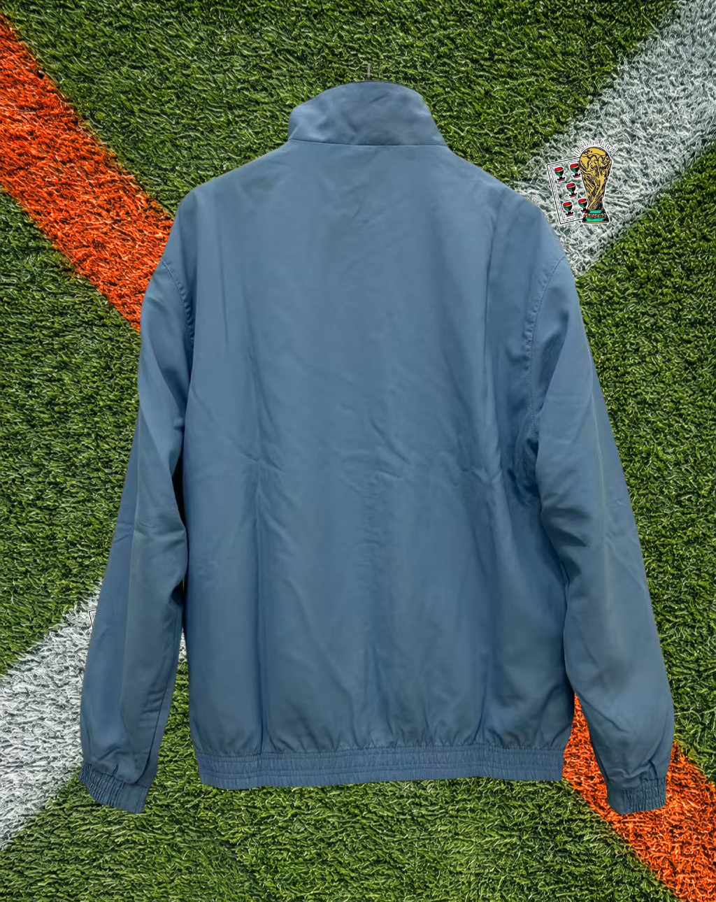Real Madrid 1990s Windbreaker – Merengue Slate Blue Classic