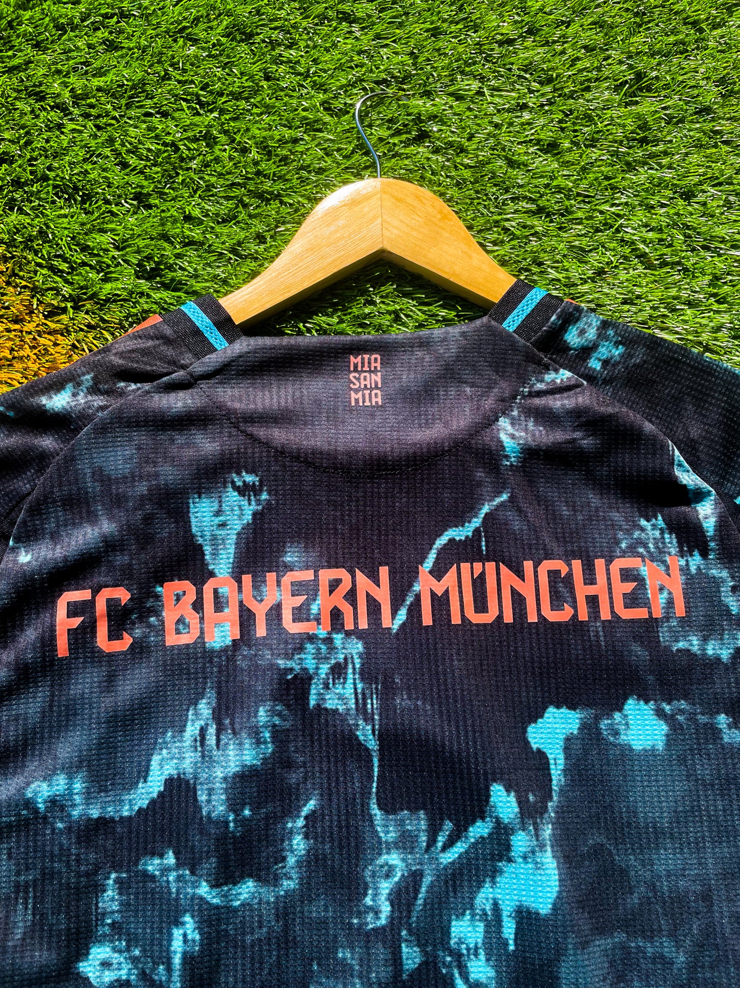 Bayern Munich 2024-2025 Away Lightning Player Version Soccer Jersey – Striking Modern Design - Five Of Cups Official