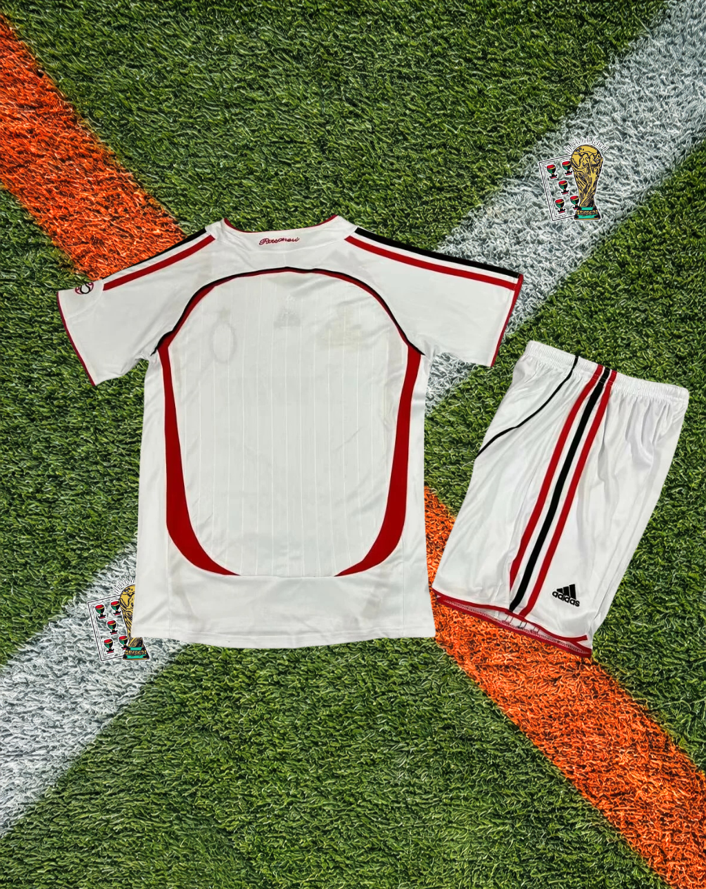 AC Milan 2006-07 Away Jersey – Champions League Final Athens Youth Edition