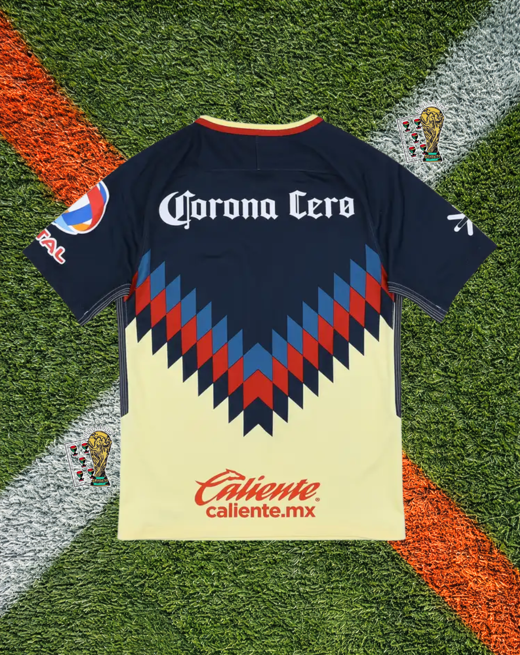 Club America 2016-17 Home Jersey – Aztec Diamond Edition