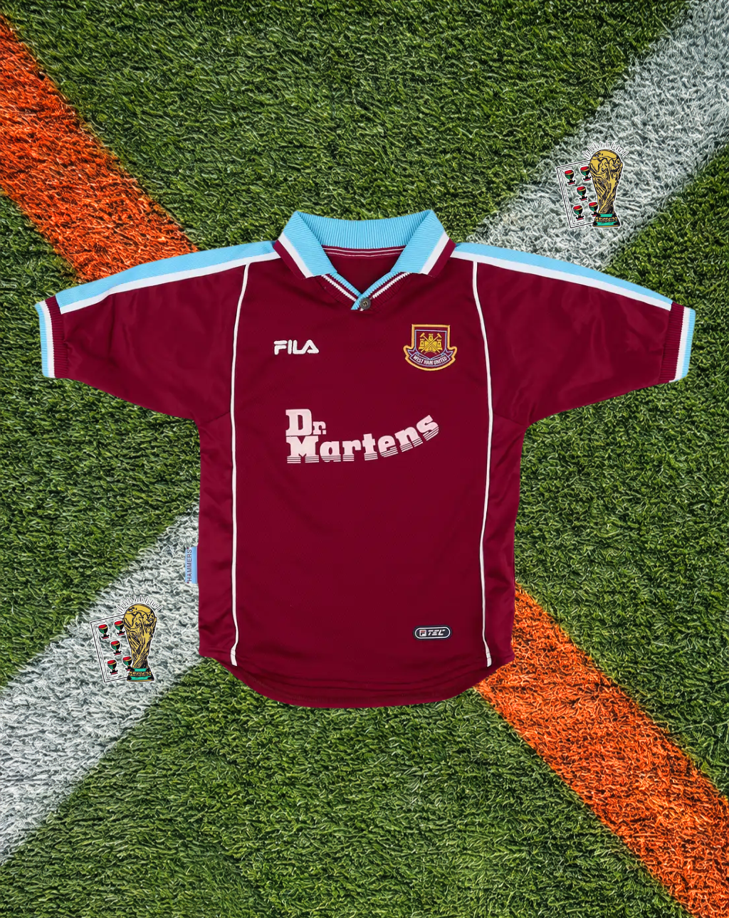 West Ham United 2000-01 Home Jersey – Dr Martens Classic Edition