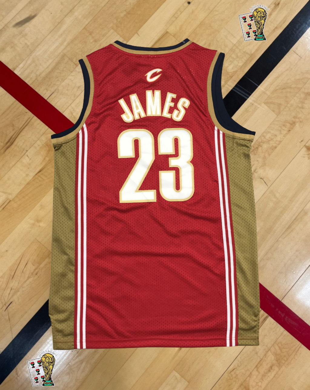 Cleveland Cavaliers 2003-04 Home Jersey – Rookie Season Edition