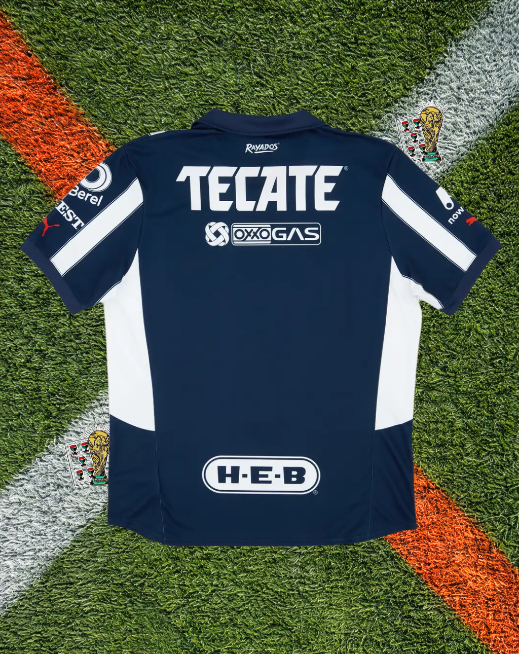 CF Monterrey Modern Home Jersey – Rayados Stripe Edition