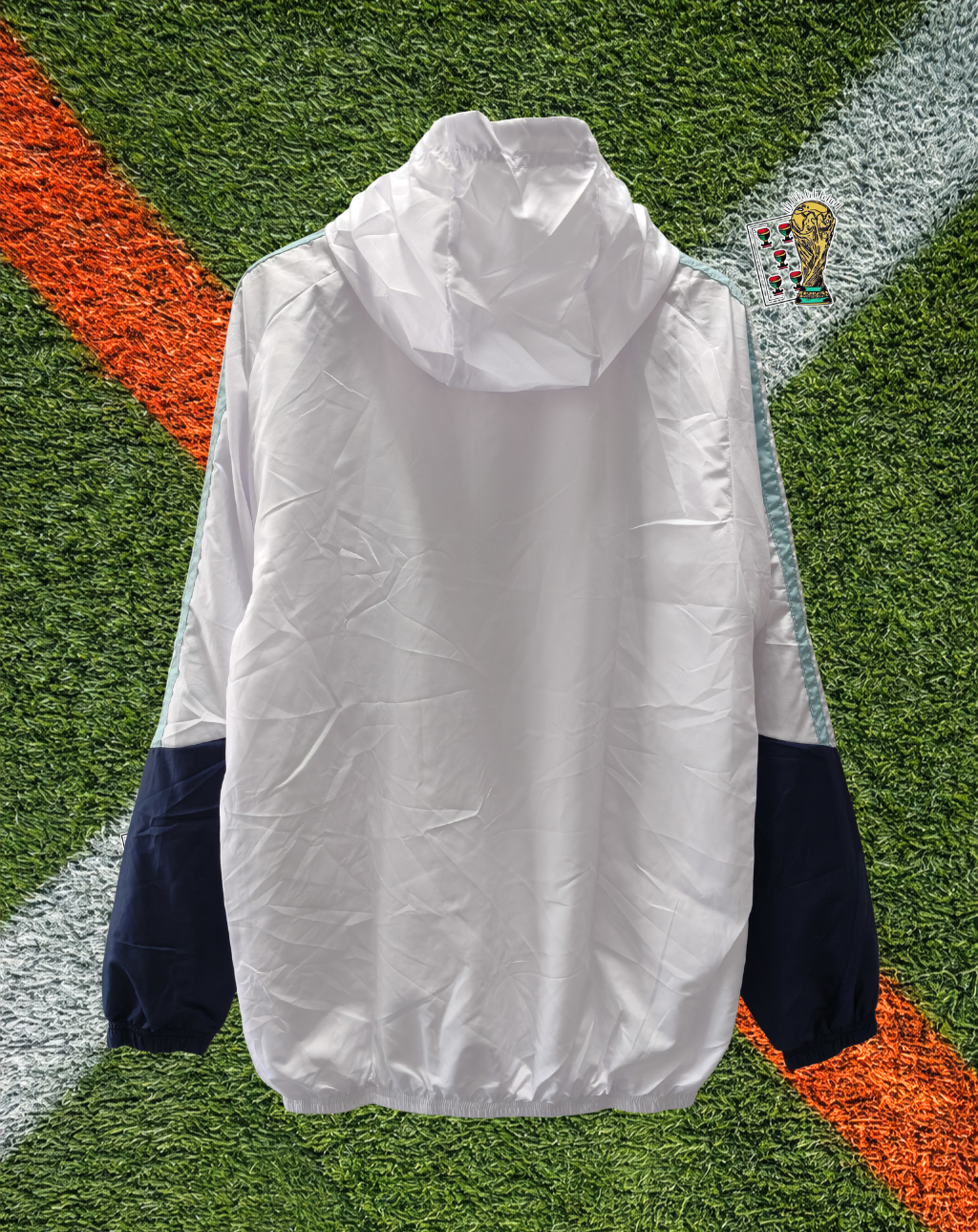 Argentina 2010s Windbreaker – Albiceleste Modern Hooded Edition